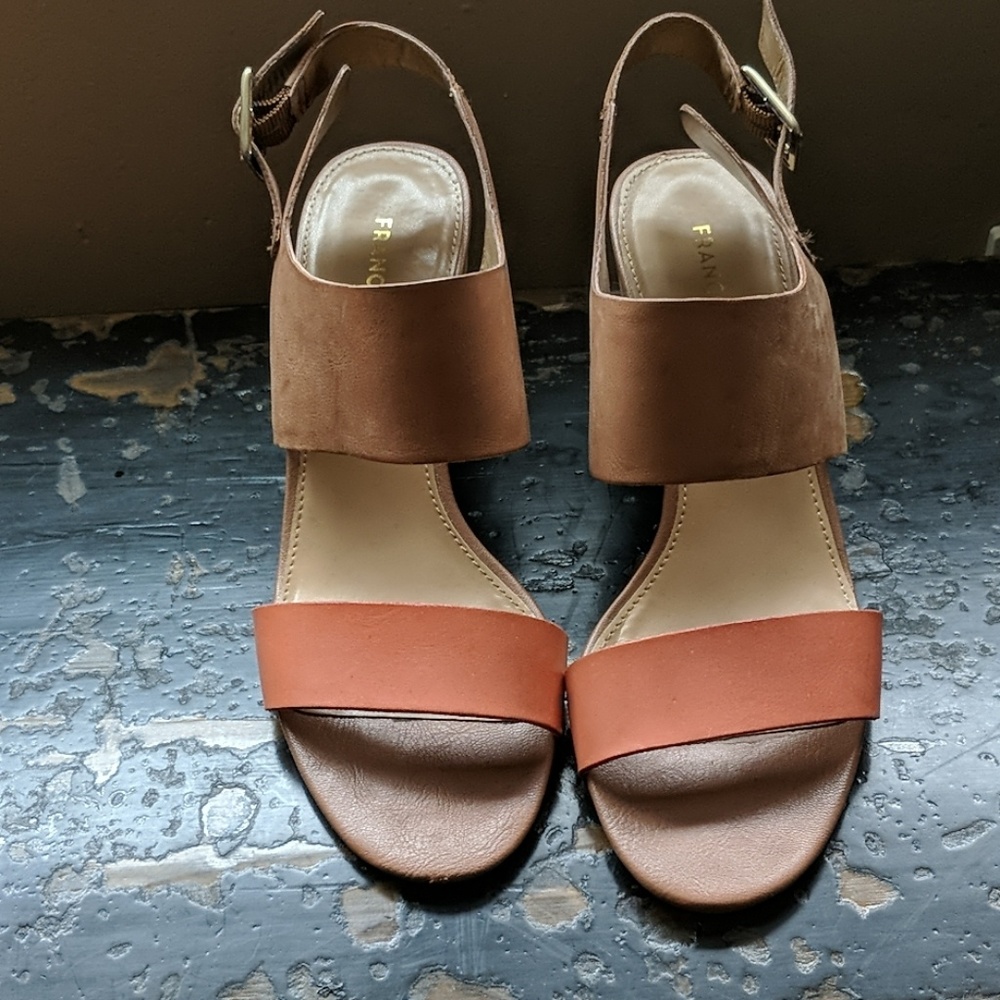 Franco Sarto Summer Heels Gallery, Burnt Blush